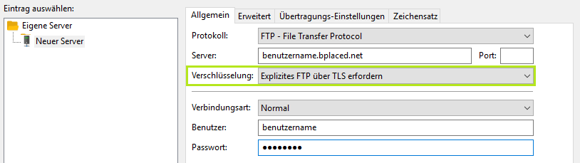 Bplaced mit filezilla download winscp scripting sftp